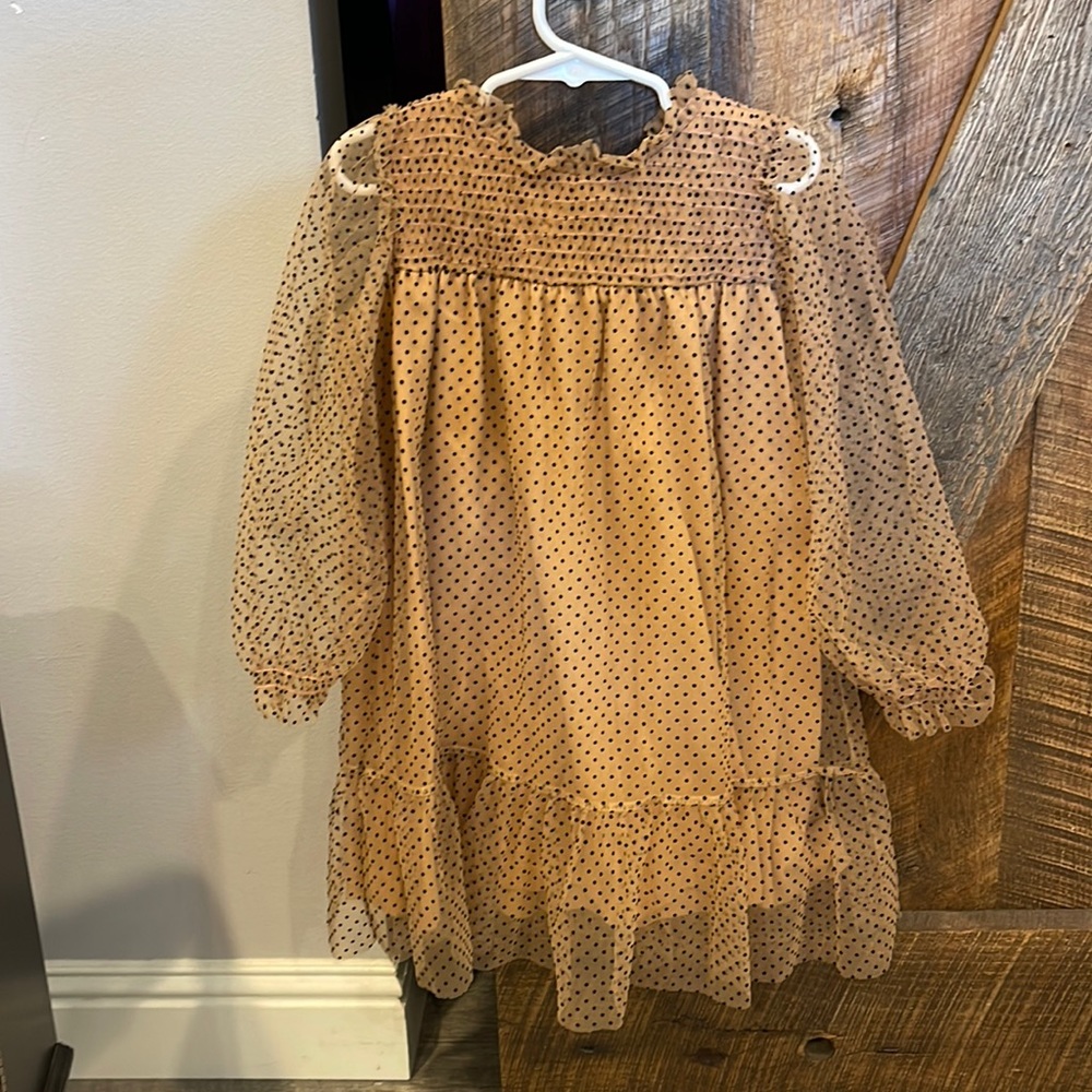 Polka dot party dress